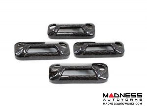 Alfa Romeo 4C Interior Door Handle Trim Set - Carbon Fiber